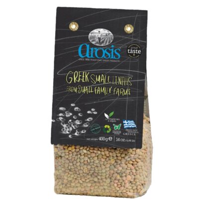 Legumes Small Brown Lentils | Arosis - 400g (pcs)
