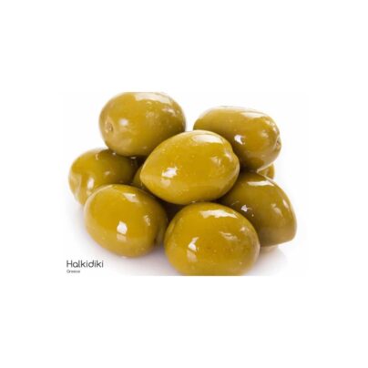 Olives Green Halkidikis Colossal Whole (121-140) | Alea - 12kg D.W. (pcs)
