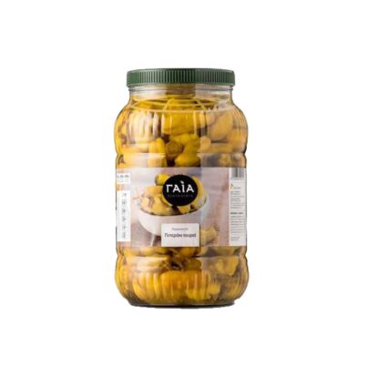 Pickled Green Small Peppers | Gaia - 1.2kg D.W. (pcs)