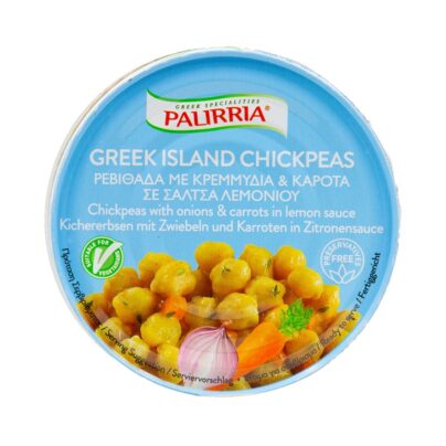 Preserved Canned Chickpeas | Paliria - 2kg (pcs)