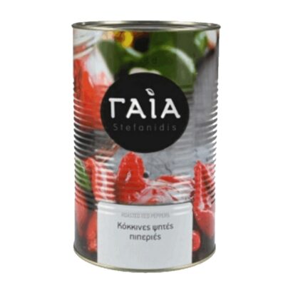 Preserved Red Roasted Peppers | GAIA - 5kg - 4,550 N.W. (pcs)
