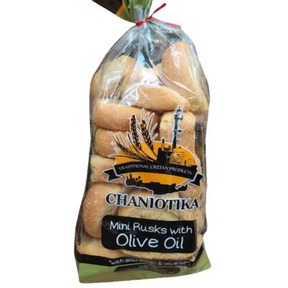 Rusks Mini Olive | Chaniotika - 300g (pcs)