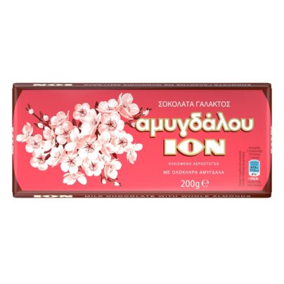 Sweets Milk Chocolate with Almonds | ION - 200g (pcs)