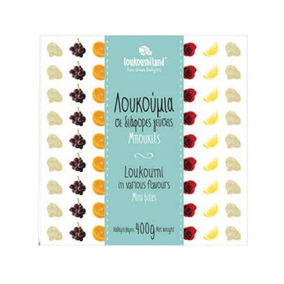Sweets Traditional Loukoumi Mix | Loukumiland - 400g (pcs)