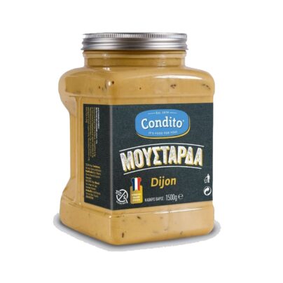 Condiment Dijon Mustard | Condito - 1.5kg (pcs)