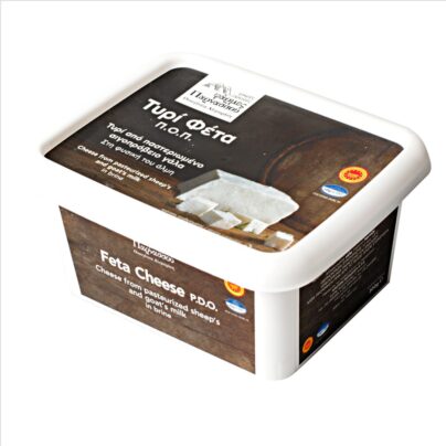 Cheese White Feta PDO Sliced | Parnassos - 2kg (pcs)